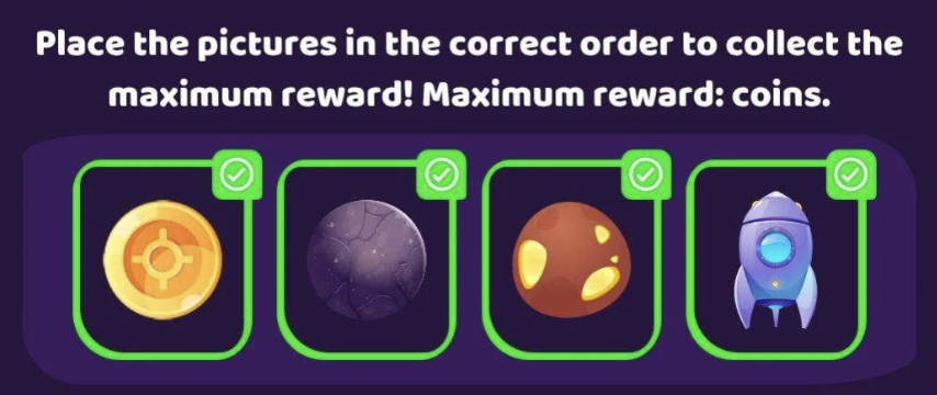 Space Adventure Daily Combo 27 April 2025